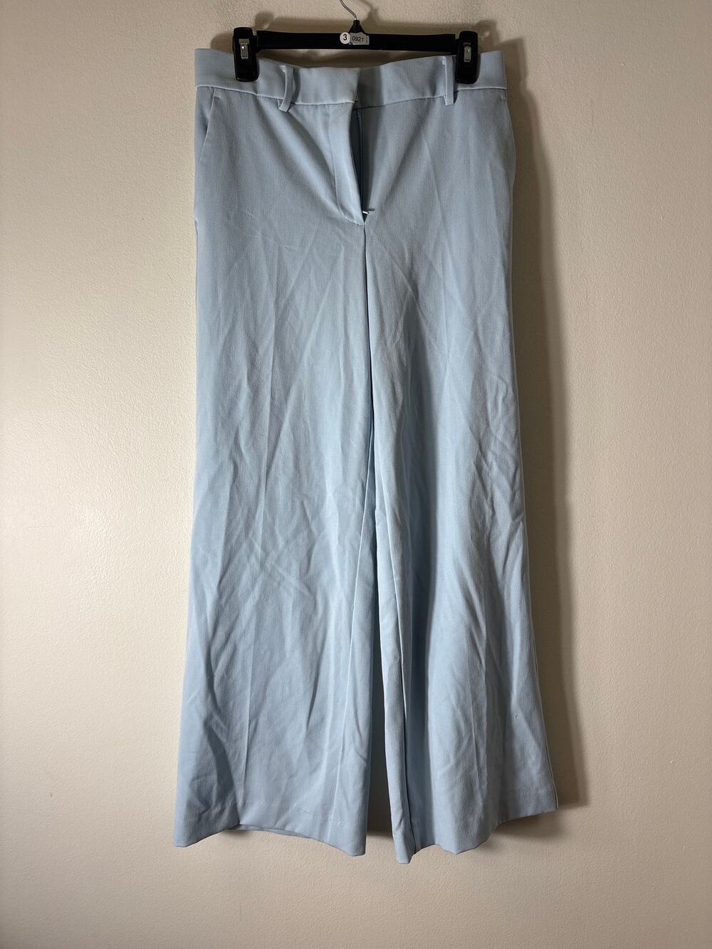 Ann Taylor Light Blue Wide Leg Ankle Pants Sz 6